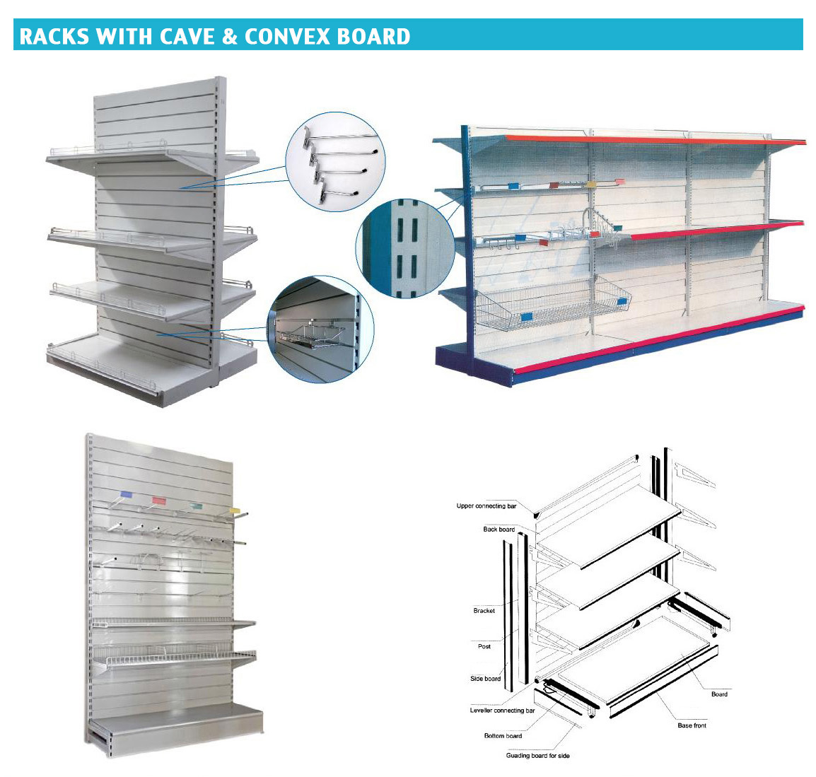 Rack with Cave & Convex Board